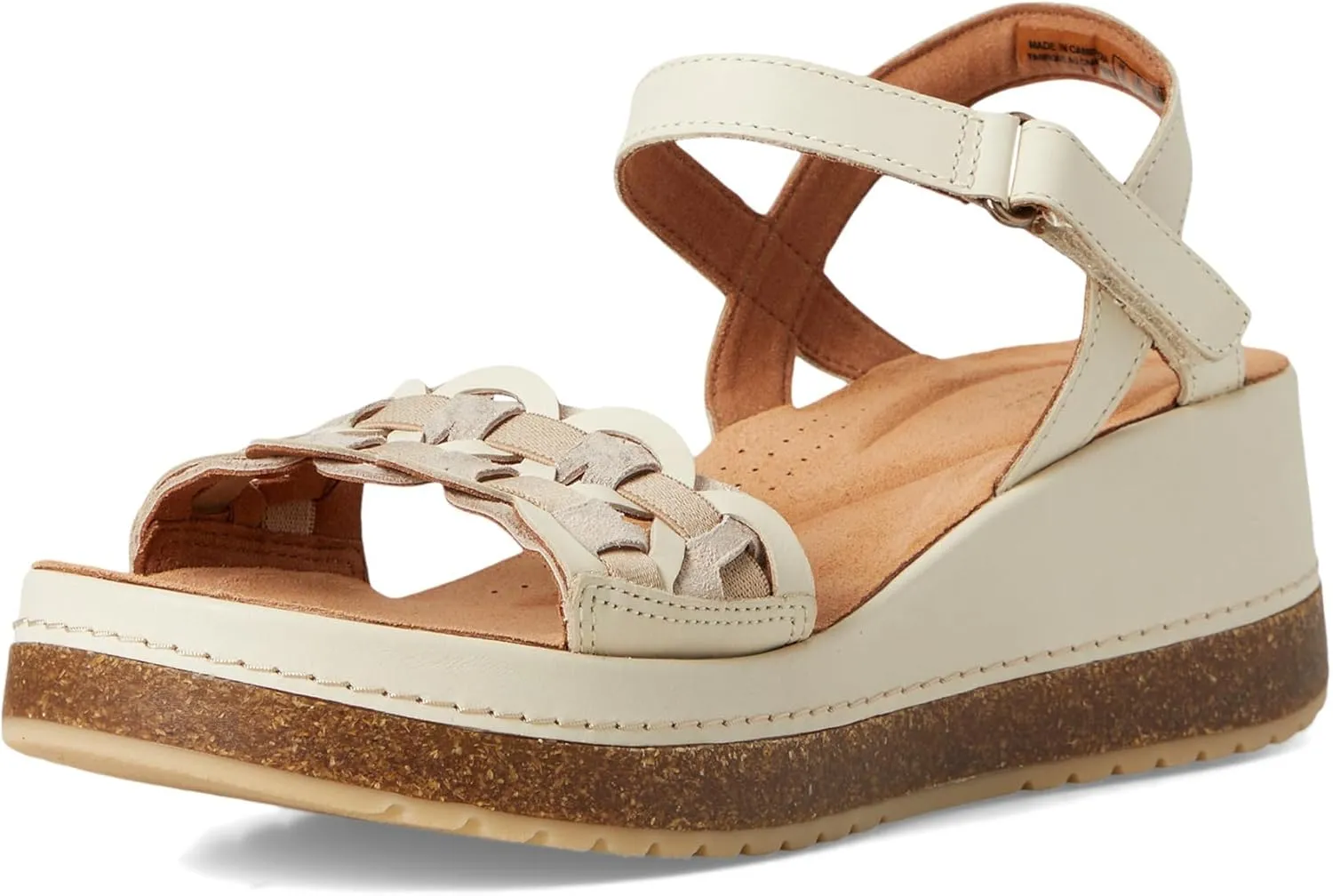 Clarks Women's Kassanda Bar Wedge Sandal