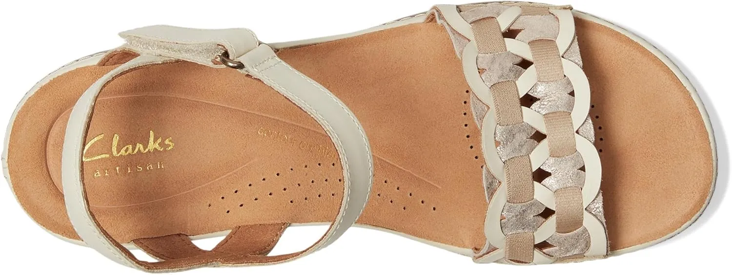 Clarks Women's Kassanda Bar Wedge Sandal