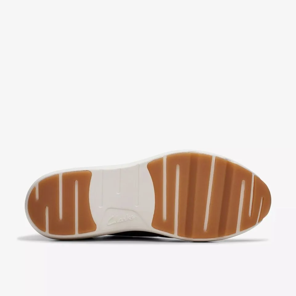 Clarks Women's Tivoli Zip Navy | Sand Combi Leather