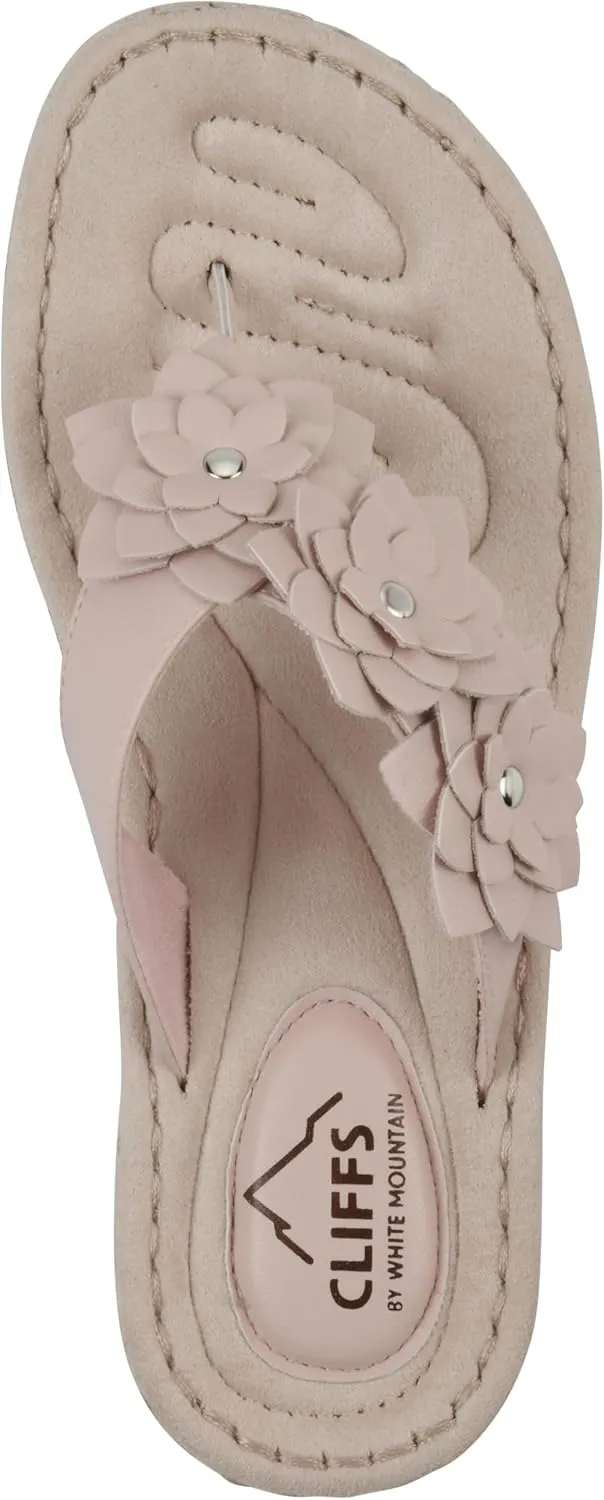CLIFFS BY WHITE MOUNTAIN Women's Content Floral Sandal