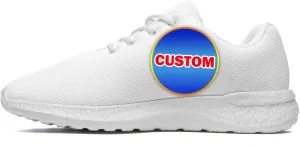 Custom Sneaker for Men & Women, Design Your Own Shoes with Your Logo,Picture, Name, Lightweight Athletic Casual Tennis Walking Sneakers,Personalized Gift for Her/Him