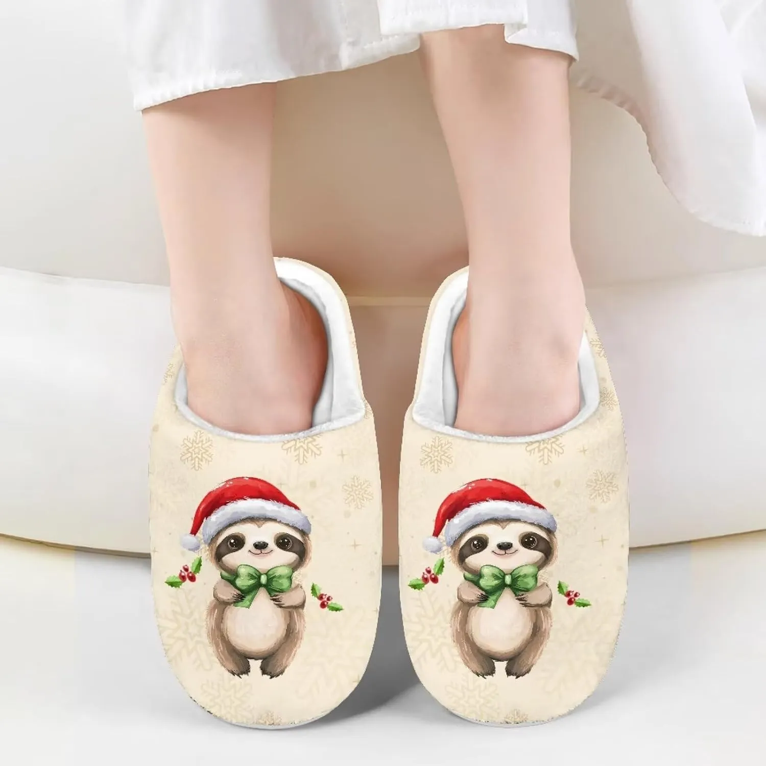 Cute Home Slippers for Girls, Printed Kids House Slippers for Boys, Non Slip Scuff Slippers for Indoor Outdoor