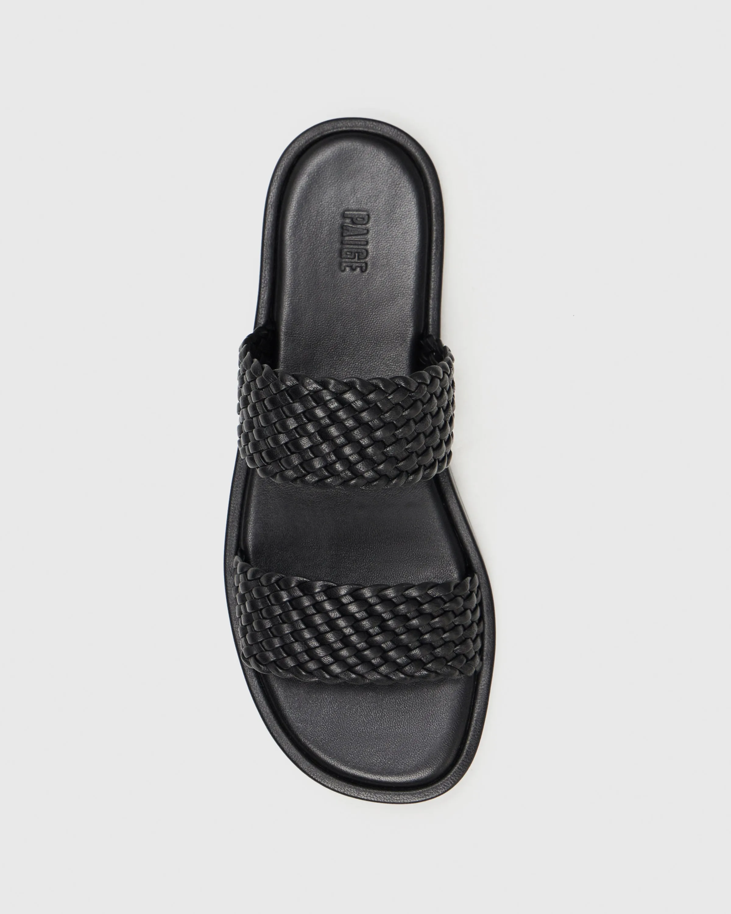 Dakota Sandal - Black Leather