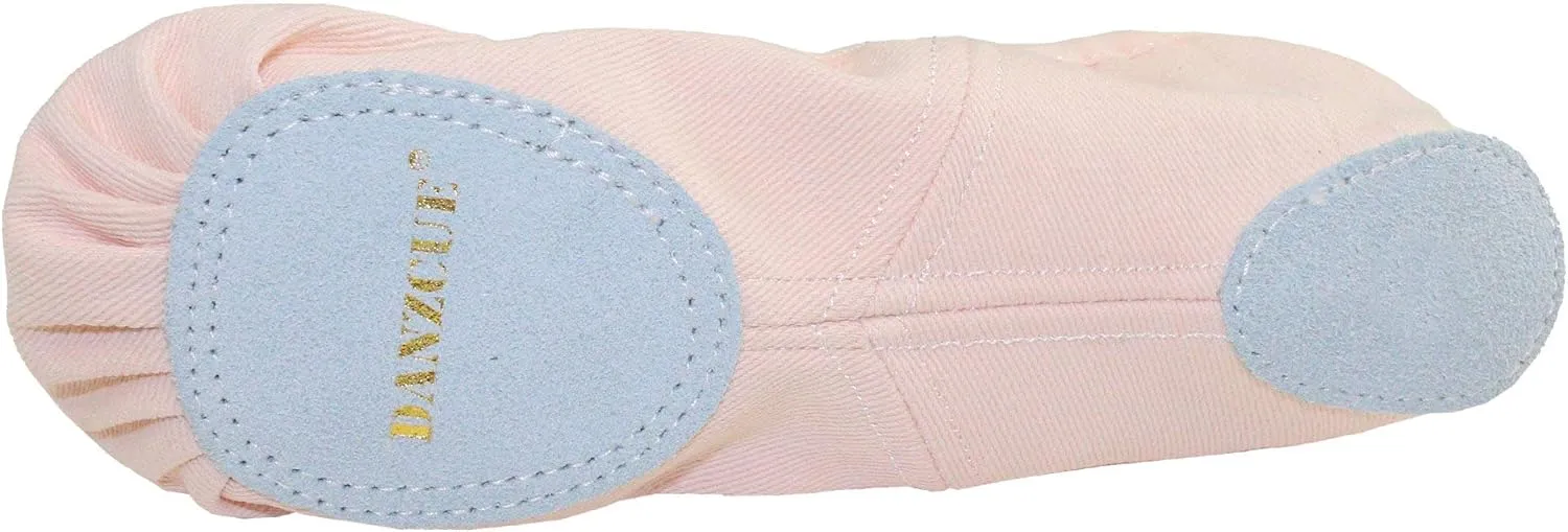 Danzcue Stretch Canvas Split Sole Ballet Slipper