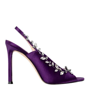 DEANNE-EGGPLANT SATIN