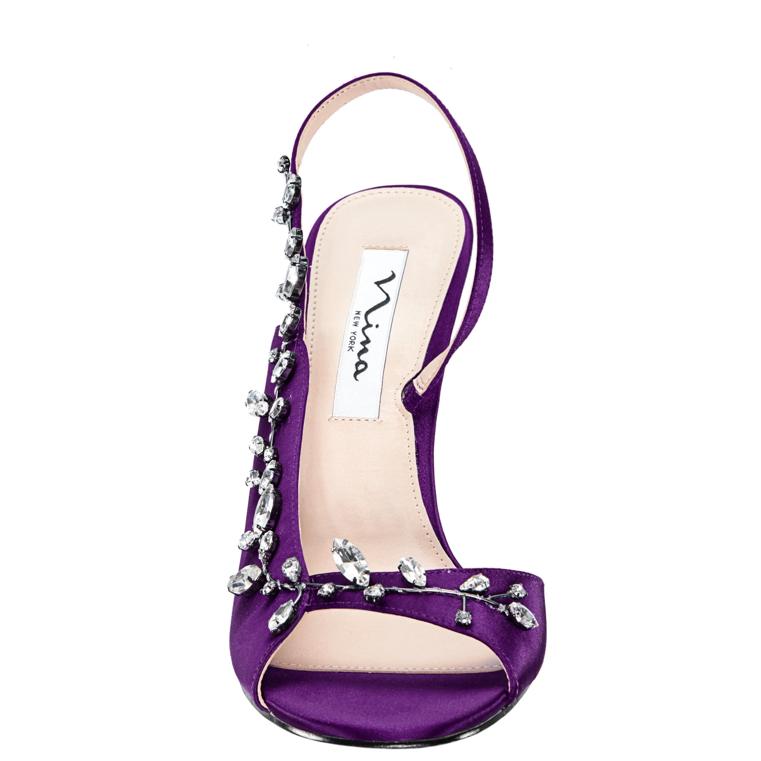 DEANNE-EGGPLANT SATIN
