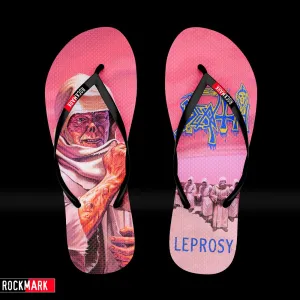 Death "Leprosy" Flip-Flops