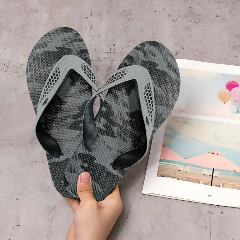 Design Rubber Women Toe Post Flip Flop Beach Slipper for Sea ~5212