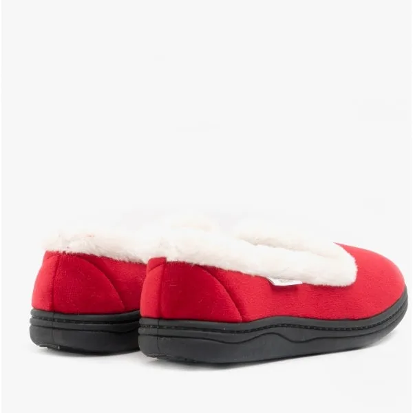 Dr Keller ALMA Womens Full Slippers Red