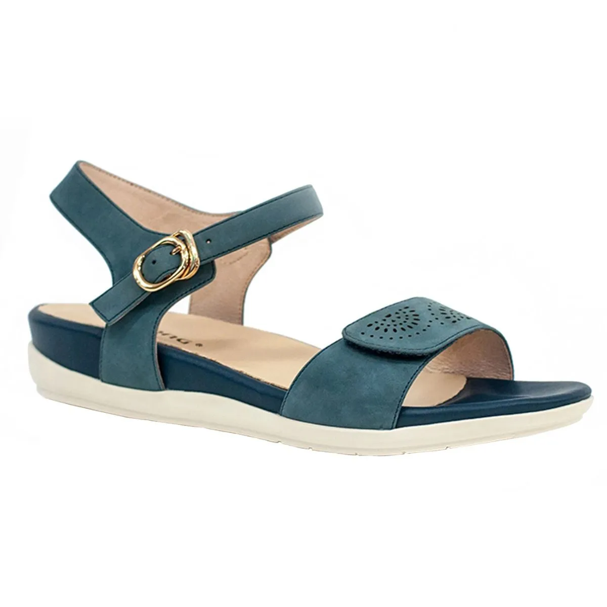 Dr Kong Kendra Blue Sandals