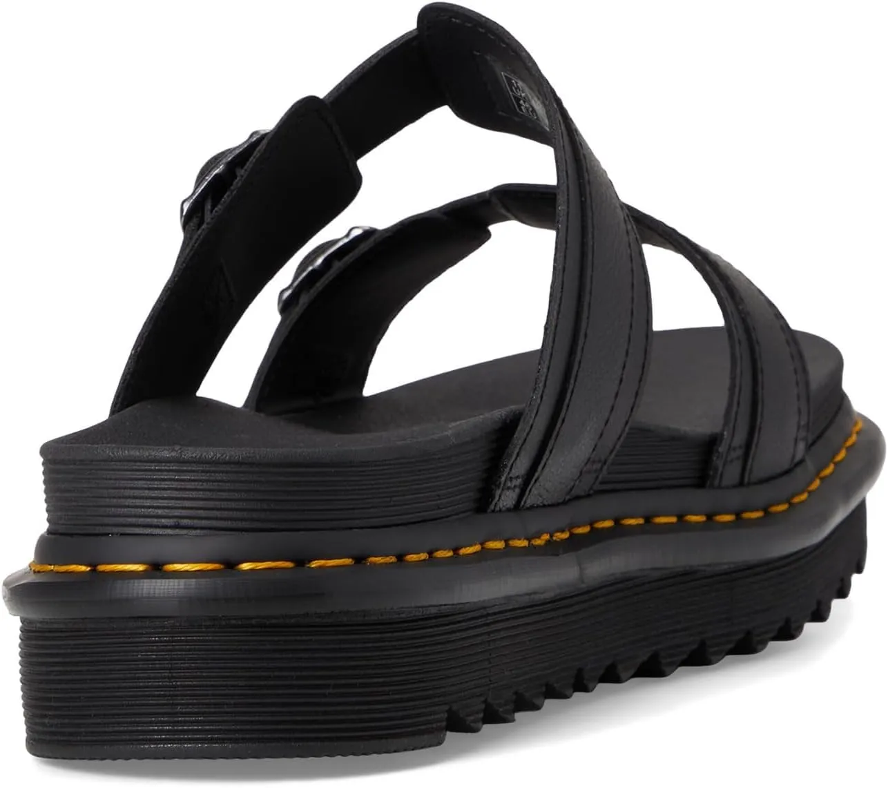 Dr. Martens Unisex Myles Black Brando Sandal
