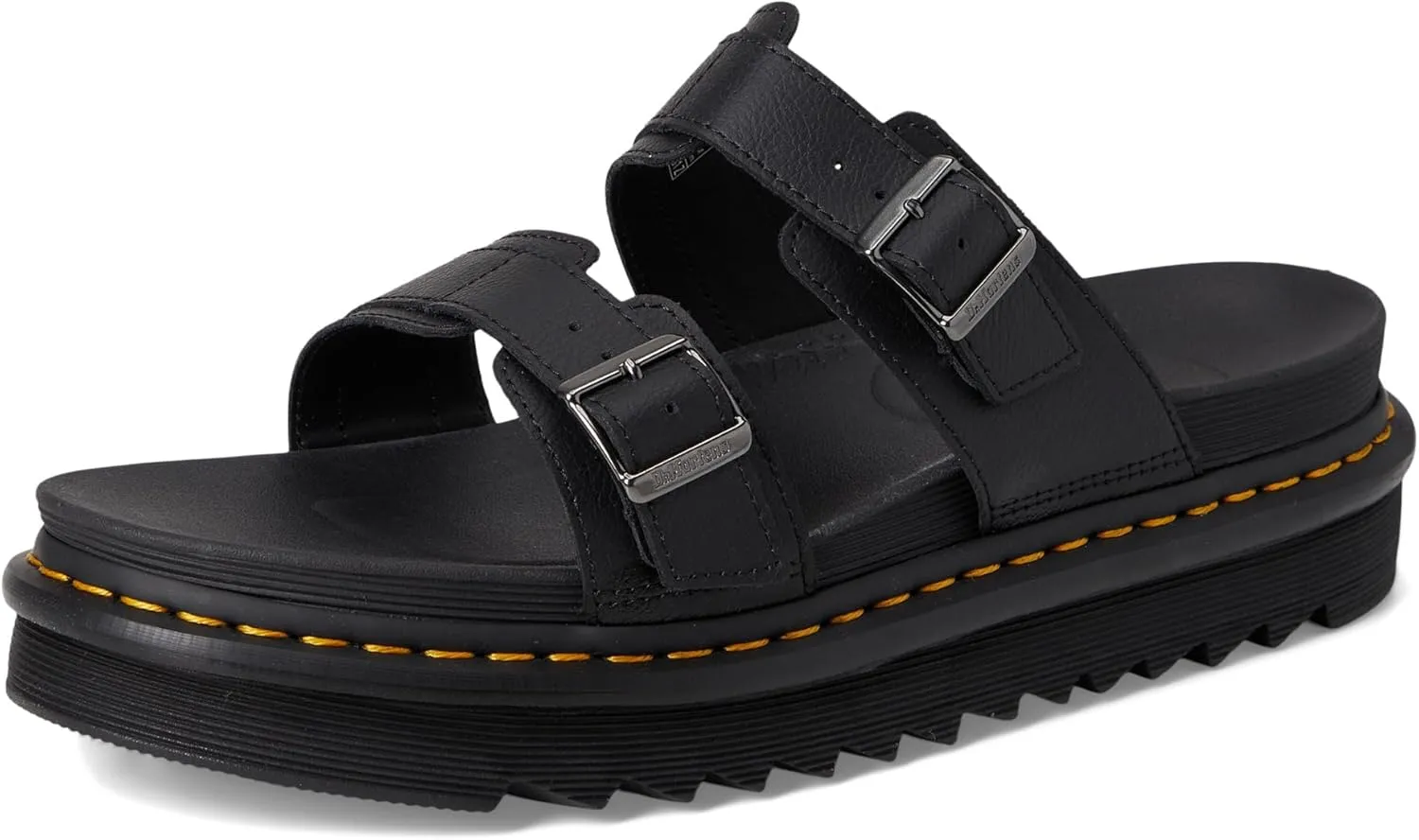 Dr. Martens Unisex Myles Black Brando Sandal