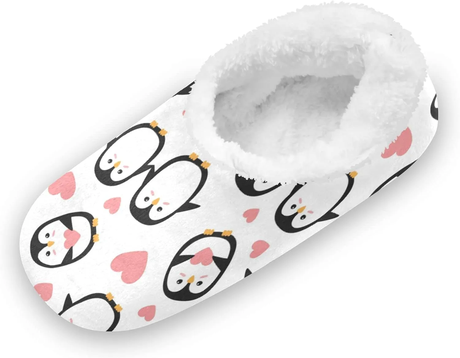 Dussdil Kid's Boy's Girl's Slippers Spa Travel House Slipper Shoes Warm Soft Memory Foam Slipper Non Slip for Guest Home Bedroom Slippers XS
