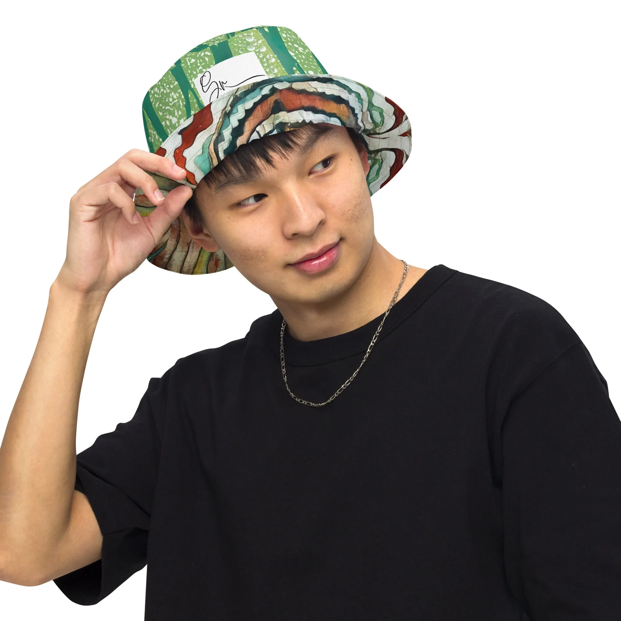Earthy - Reversible bucket hat