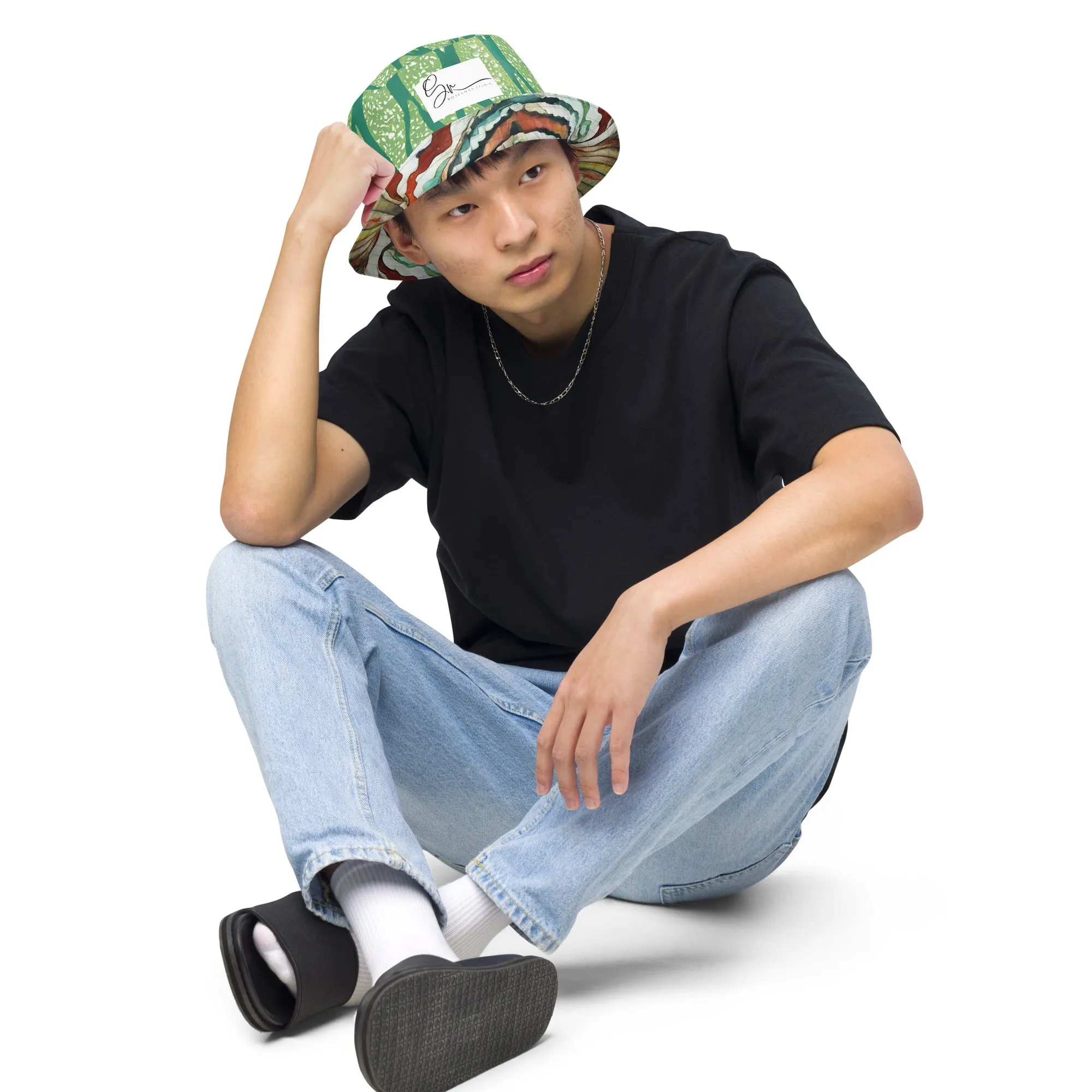 Earthy - Reversible bucket hat