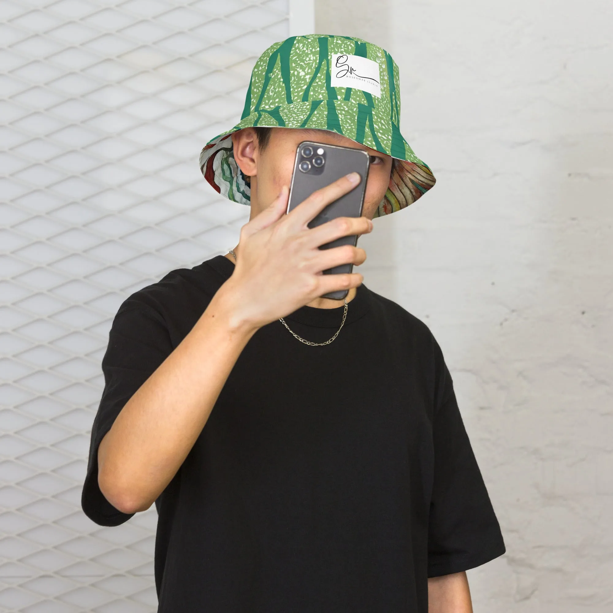 Earthy - Reversible bucket hat