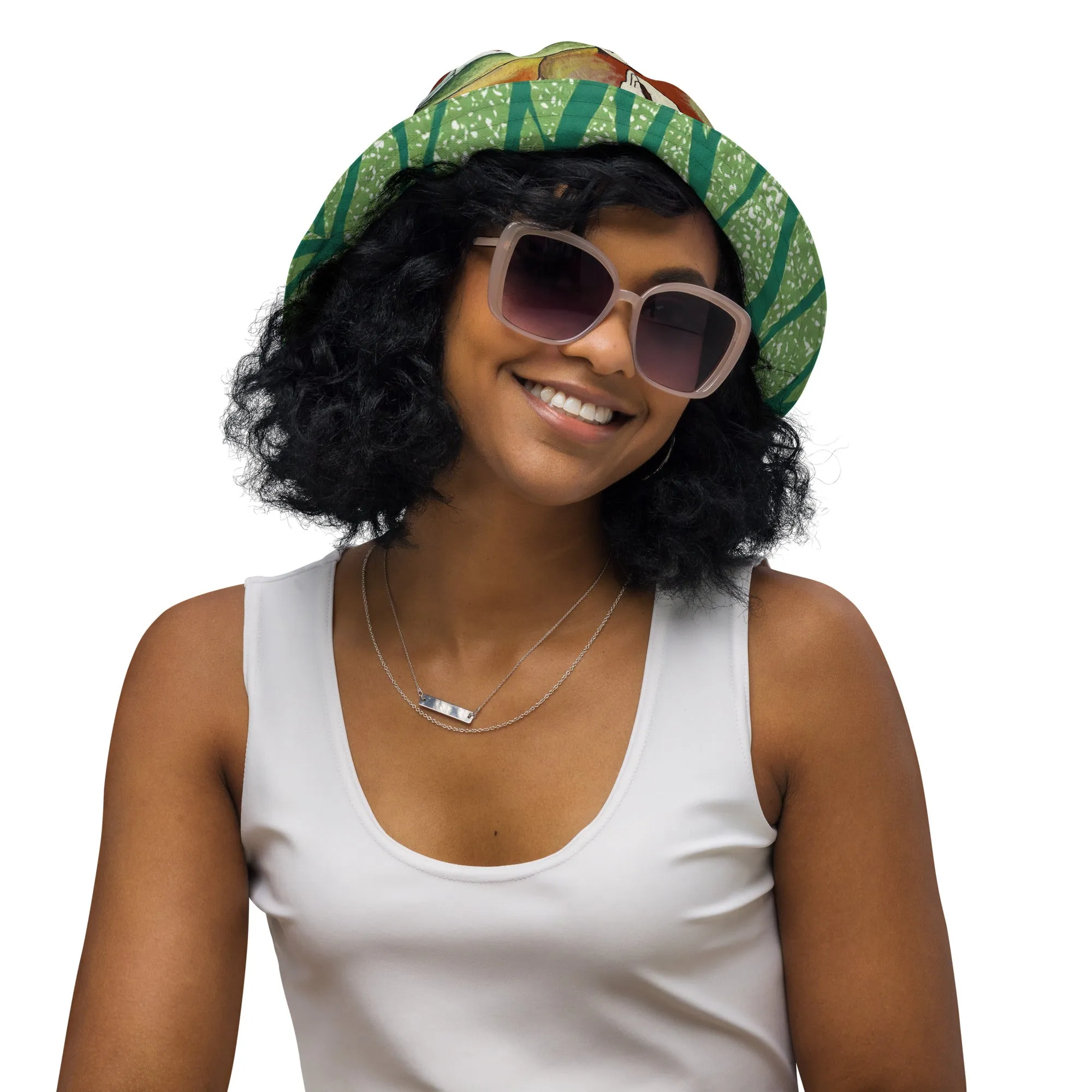 Earthy - Reversible bucket hat