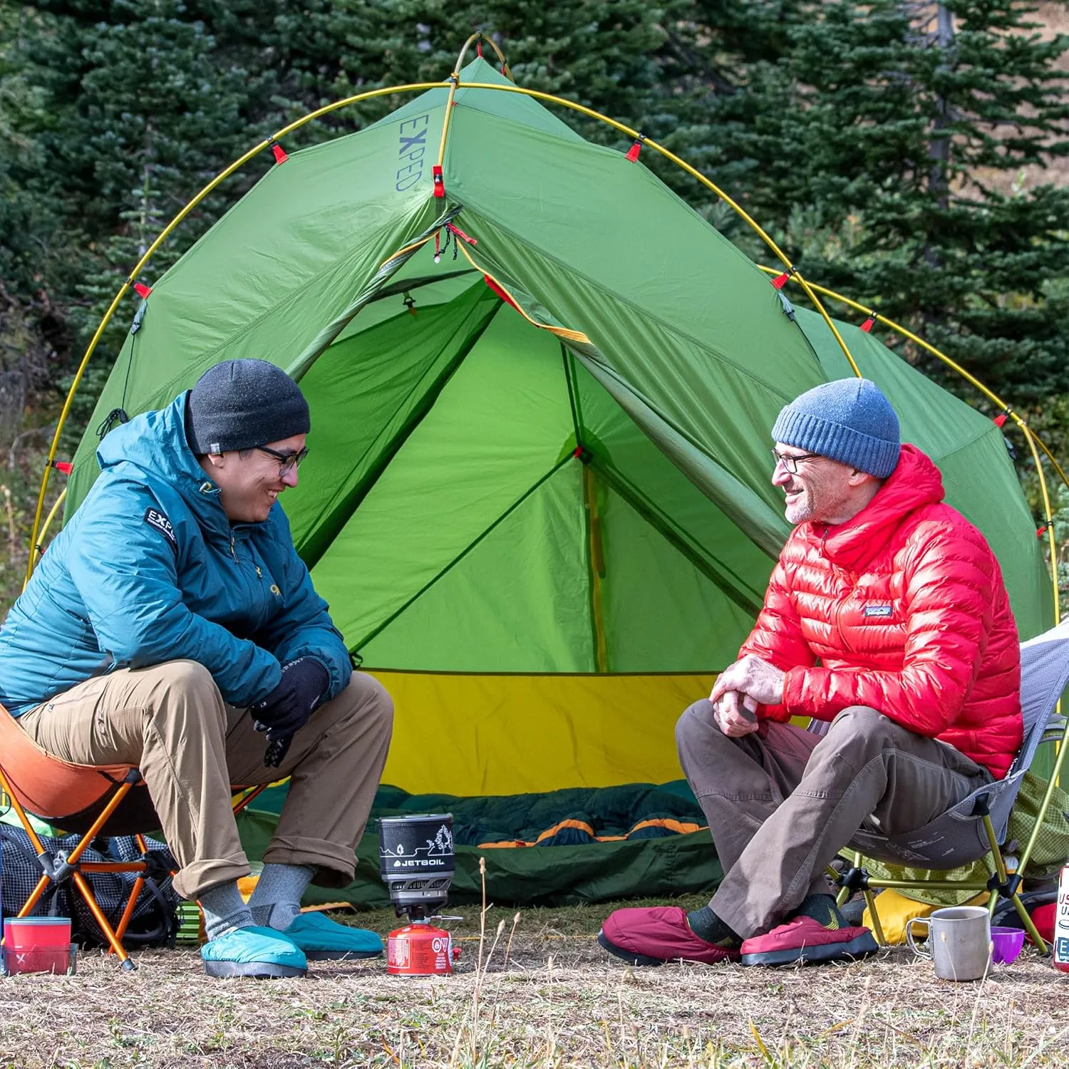 Exped Camp Slipper - Warm Comfortable & Lightweight Durable Camping Slippers, Unisex (S, M, L, XL)