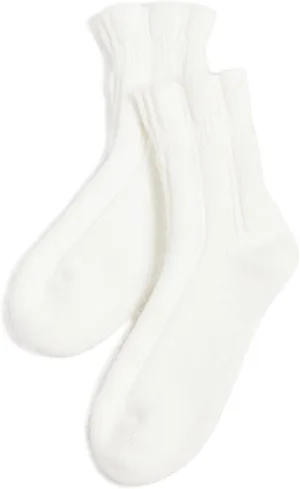FALKE Women's W HP Cosyshoe Slipper Sock Merino Wool Grey Pink White 1 Pair, 6.5-7.5