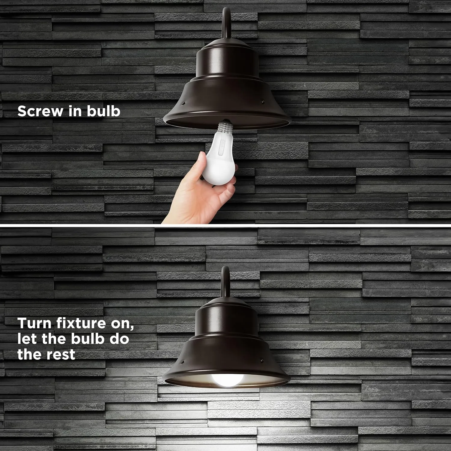 Feit Electric A21 LED Light Bulb, 100W Replacement, Dimmable, Selectable Color Temperatures (2700K-5000K), 1600 Lumens, General Purpose Light Bulbs, 15,000-Hour Lifetime, OM100DM/5CCTCA/LED/6, 6 Pack