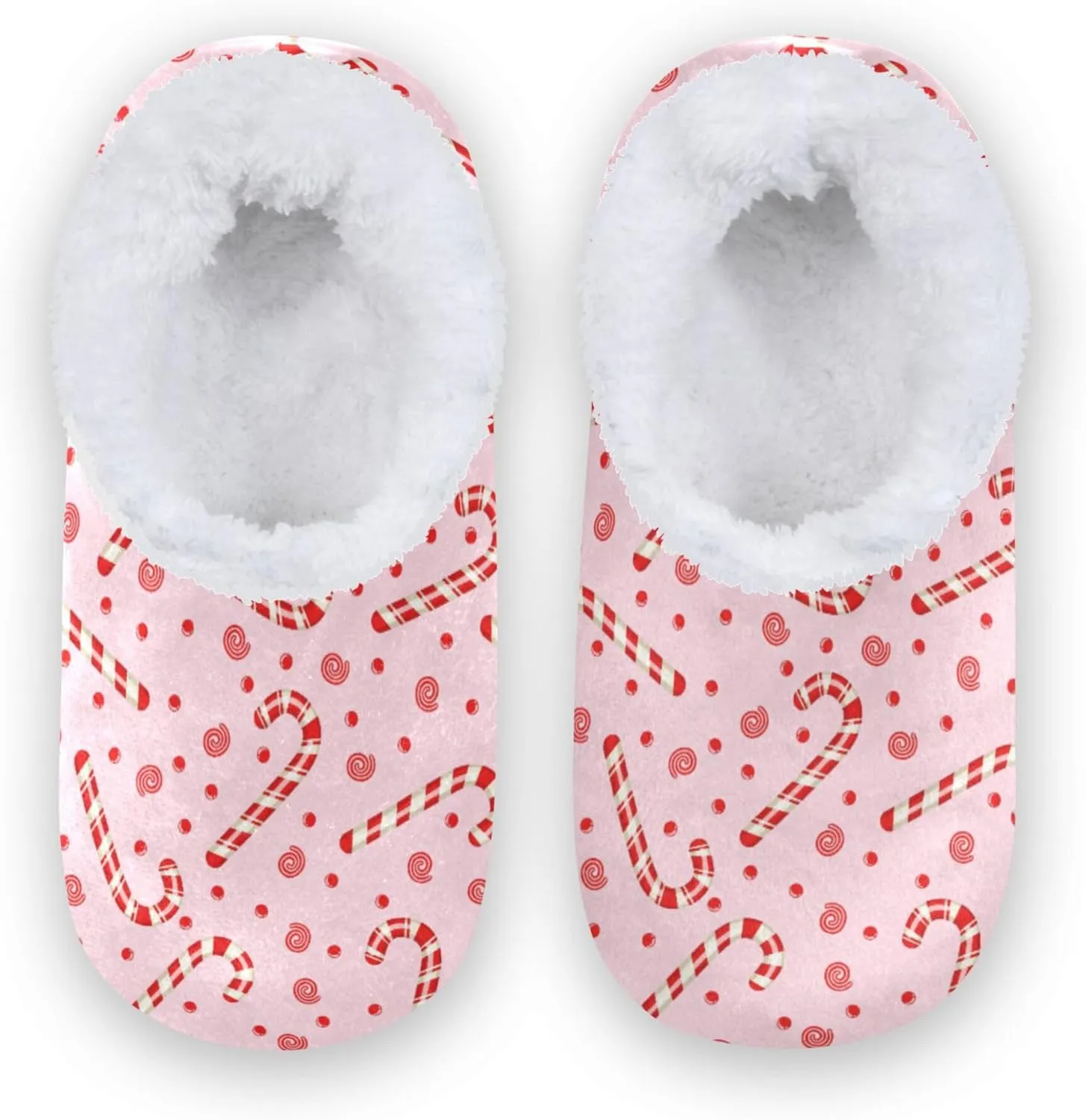 Fisyme Kids Slippers Boys Girls Warm Soft Indoor House Slipper Socks Home Shoes