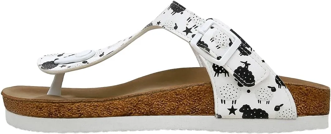 Flip Flops for Women - Vegan Leather and Handmade Thong Sandals for Women
