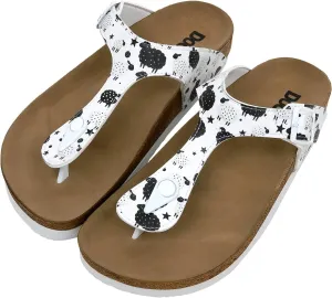 Flip Flops for Women - Vegan Leather and Handmade Thong Sandals for Women