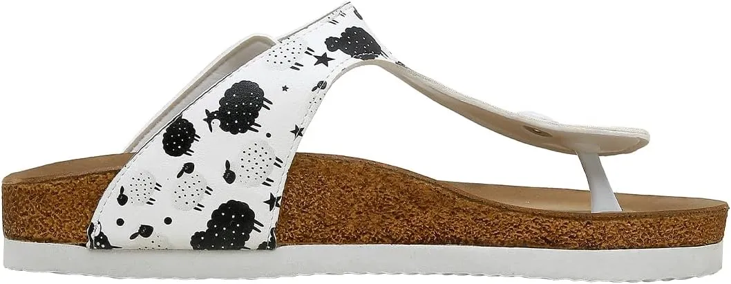 Flip Flops for Women - Vegan Leather and Handmade Thong Sandals for Women