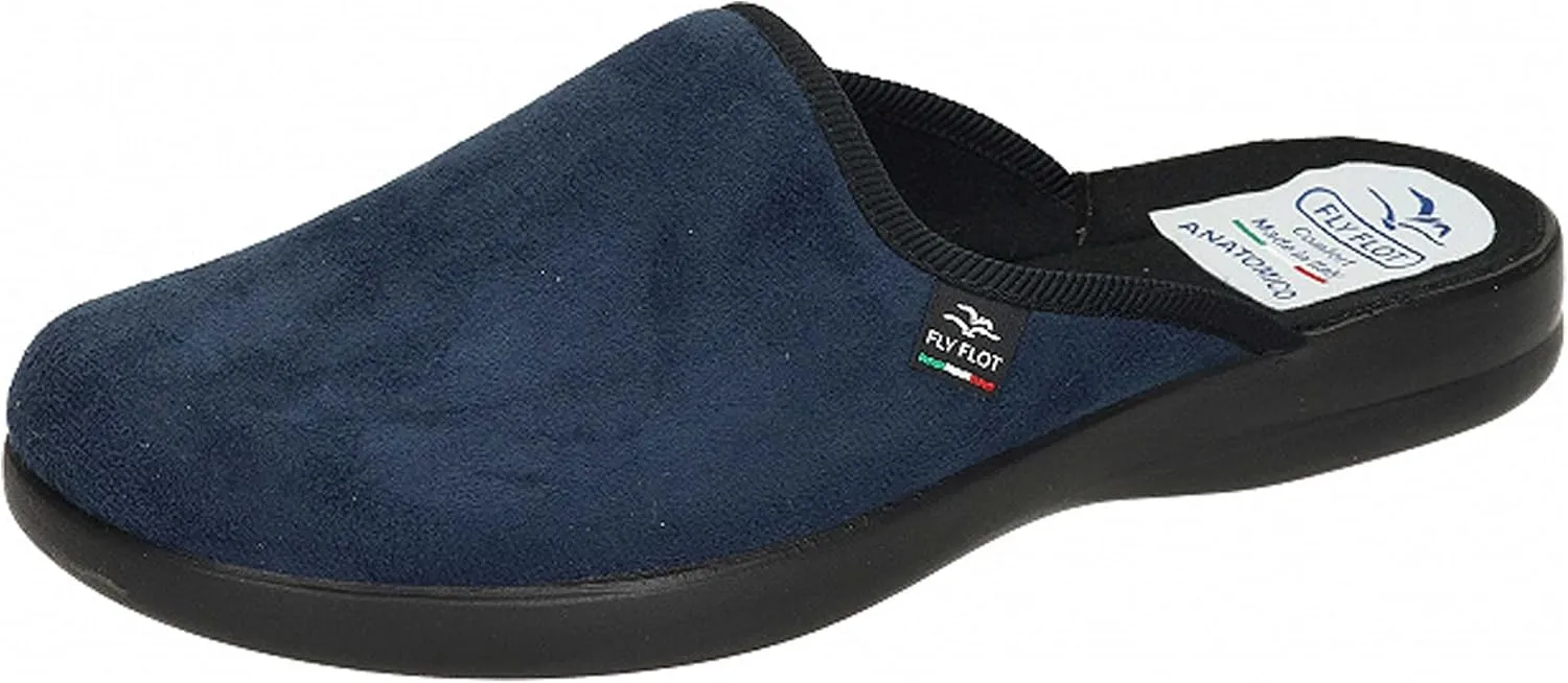 Fly Flot Men's 882227 Slippers, blue, 11.5 Men