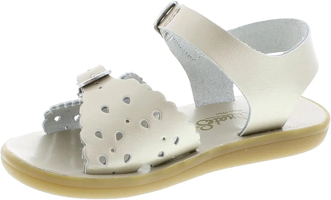 Footmates Eco-Ariel Sandal - Soft Gold Micro
