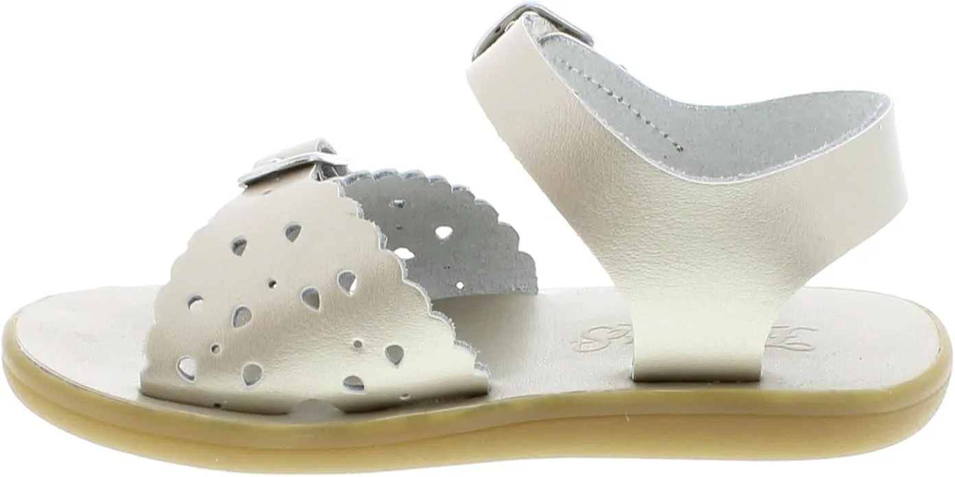 Footmates Eco-Ariel Sandal - Soft Gold Micro