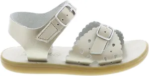 Footmates Eco-Ariel Sandal - Soft Gold Micro