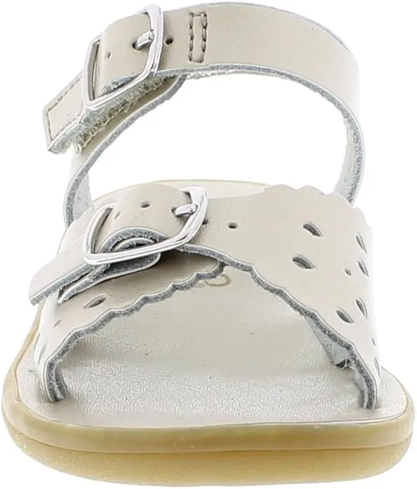 Footmates Eco-Ariel Sandal - Soft Gold Micro