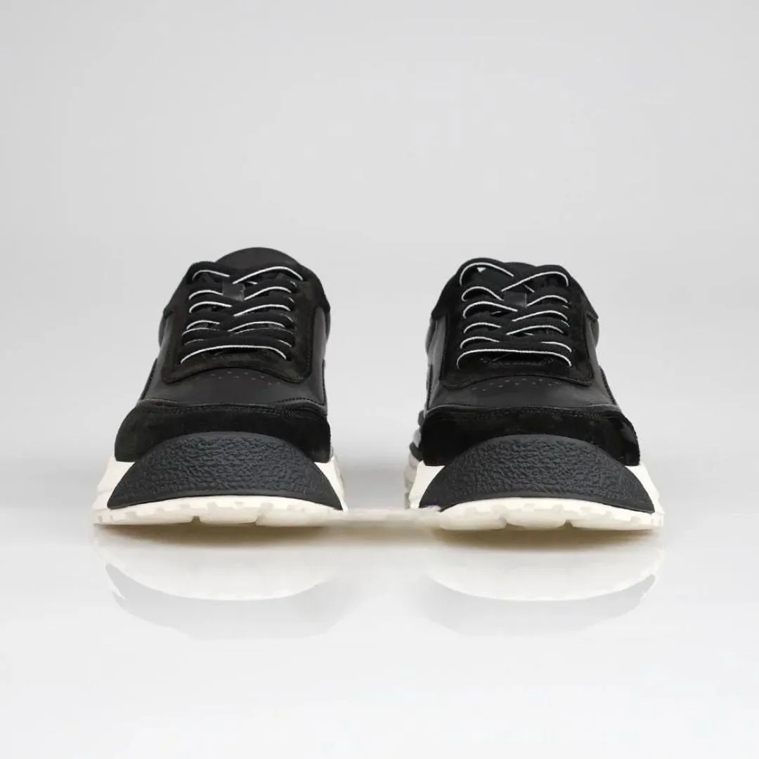 Genuine Leather Black Sneaker TG-100 SCB-275