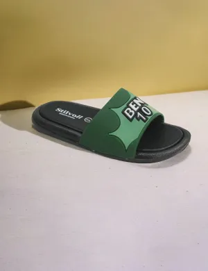 Green Soft Slippers for kids