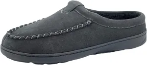Grey Value-for-money Slipper Indoor Slashed prices and Outdoor Suede Cow Mule Lined Clogs Clarks Slip-On Fur
