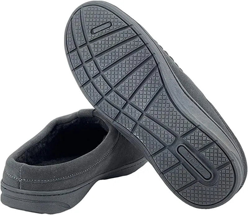 Grey Value-for-money Slipper Indoor Slashed prices and Outdoor Suede Cow Mule Lined Clogs Clarks Slip-On Fur