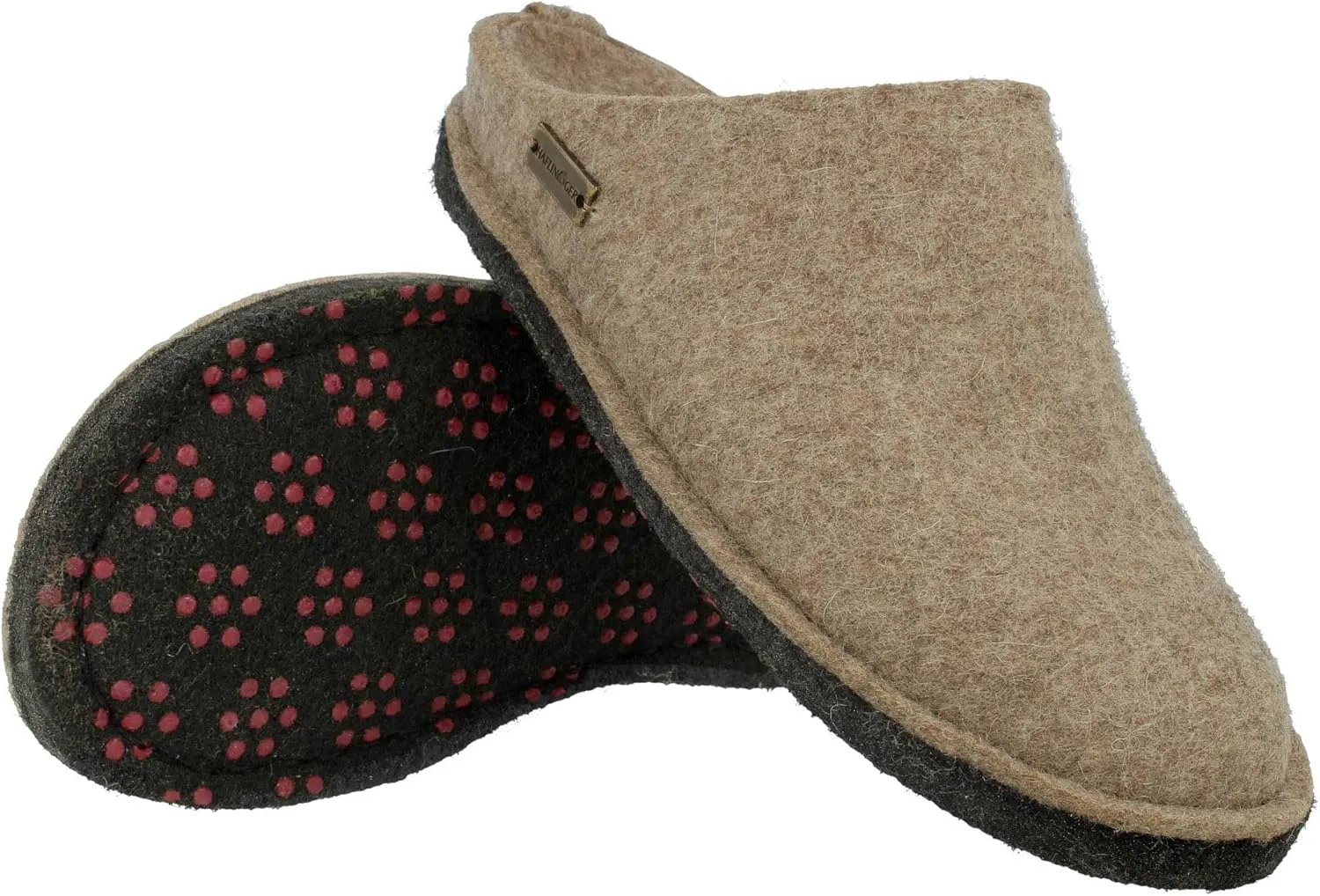HAFLINGER Soft Felt Slipper Unisex