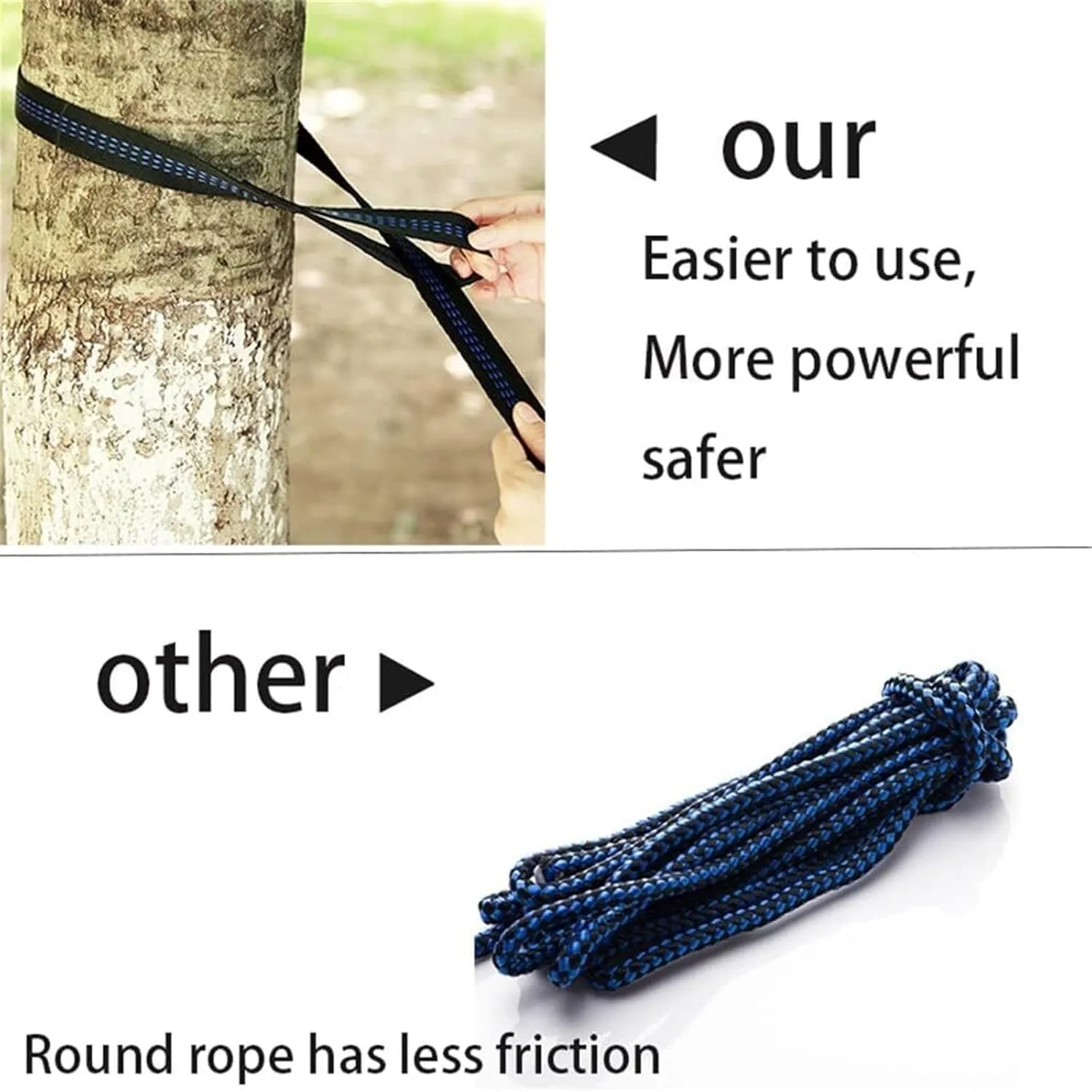 Hammock 290x140 Cm Camping Hammock, Portable Double Hammock with Net, 2 Person Hammock Tent for Outdoor Portable Hammock