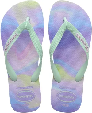 Havaianas Women's Top Fashion Flip Flops Sandals, Purple Fantasy, 7/8