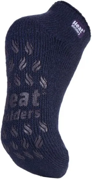 HEAT HOLDERS - Ladies low cut thermal slipper ankle socks in 4 colors, 5-9 US