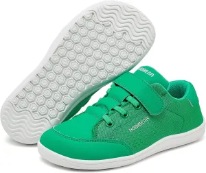 HOBIBEAR Kids Barefoot Shoes Wide Toe Box Zero Drop for Toddler Little Big Kid Boys Girls Walking Sneaker