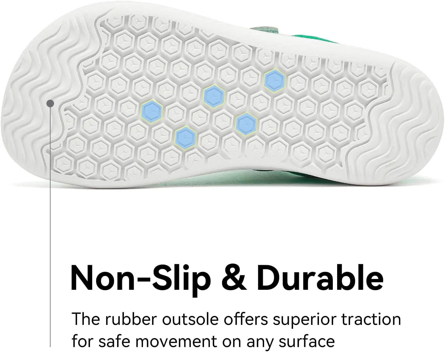 HOBIBEAR Kids Barefoot Shoes Wide Toe Box Zero Drop for Toddler Little Big Kid Boys Girls Walking Sneaker