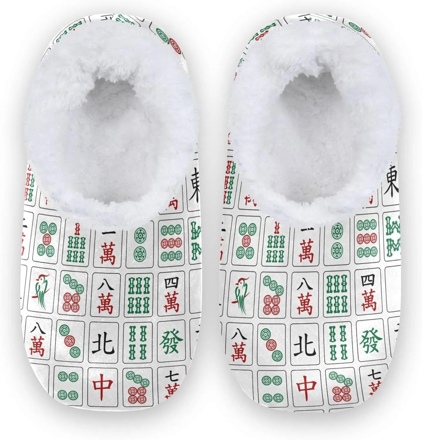 House Slippers Fuzzy Memory Foam Soft Slipper Socks for Woman Men