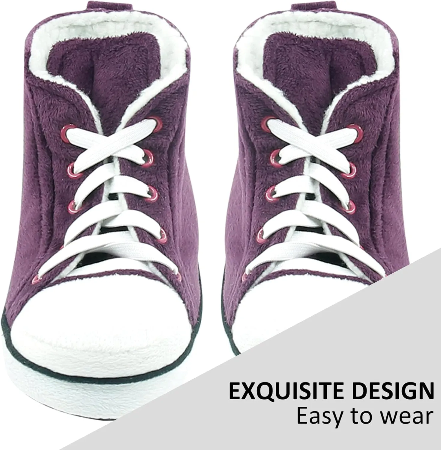 House Sneaker Slippers for Men Warm Winter Funny Cozy Indoor Sneakers Slipper Shoes Boys