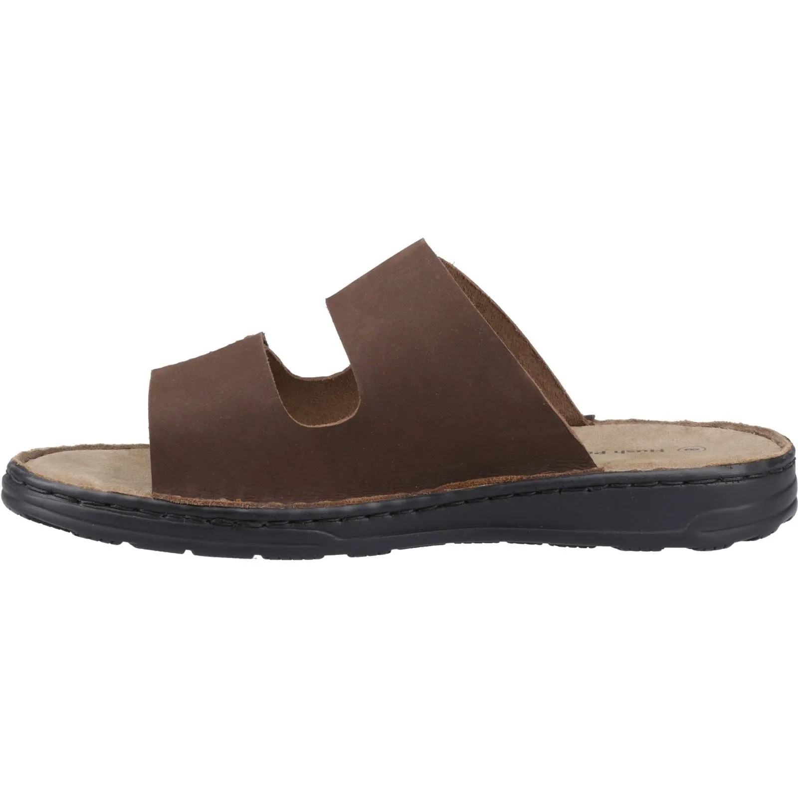 Hush Puppies Eugene Leather Men's Brown Sandals