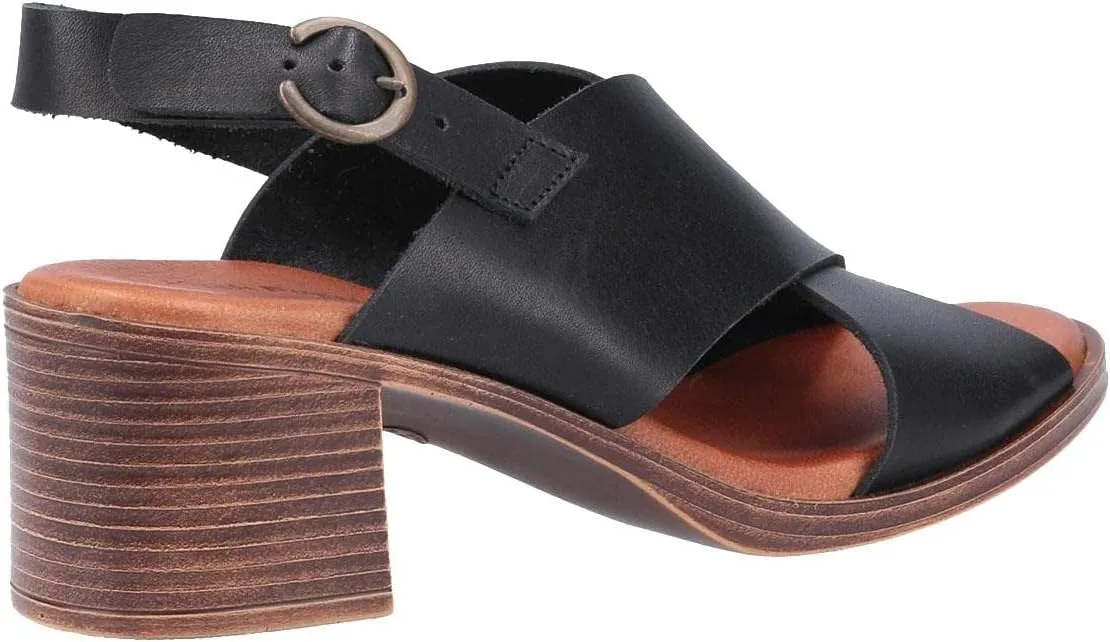 Hush Puppies Women's Ankle-Strap Heeled Sandal