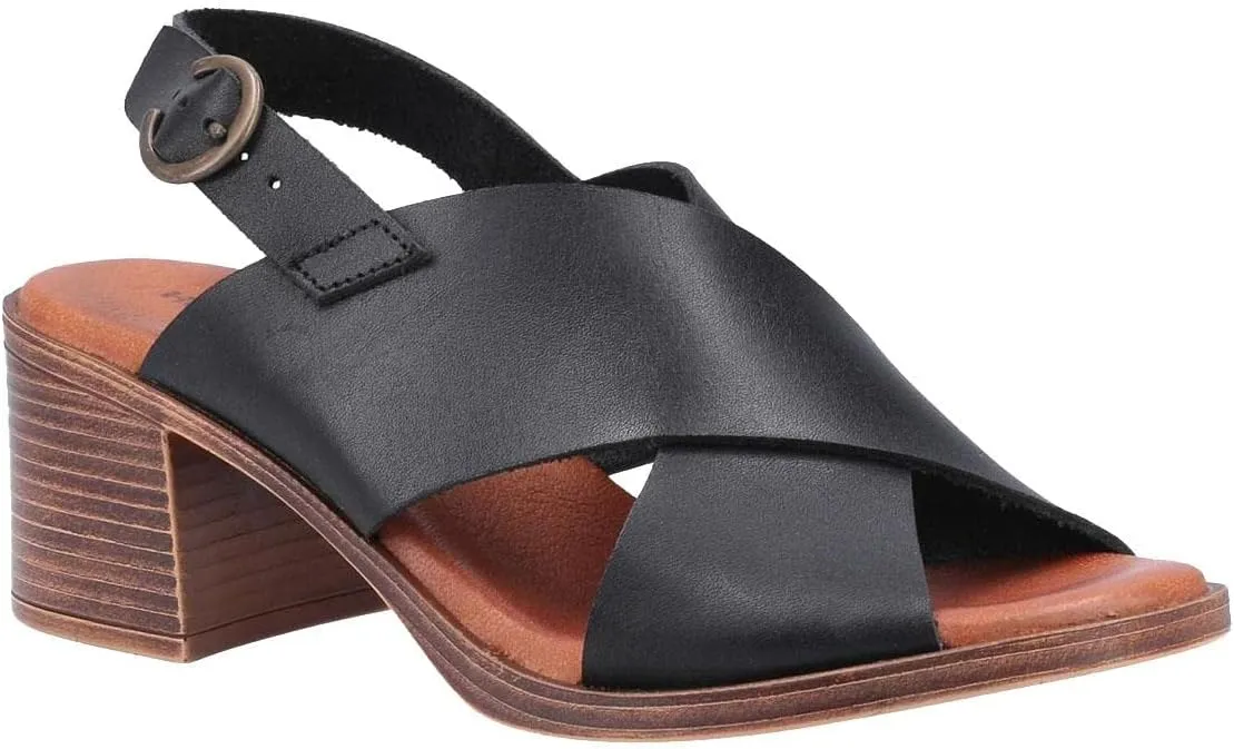 Hush Puppies Women's Ankle-Strap Heeled Sandal