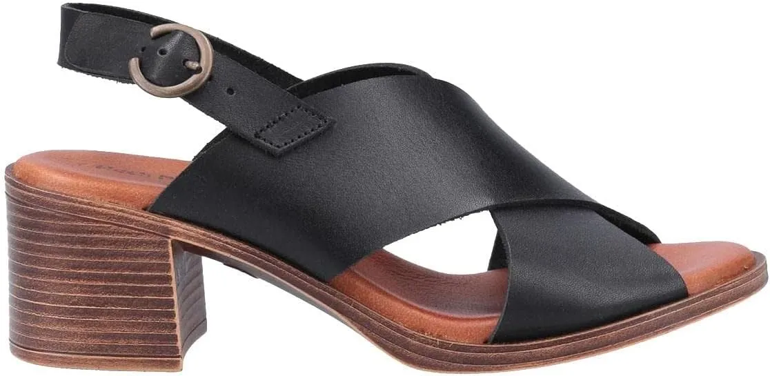 Hush Puppies Women's Ankle-Strap Heeled Sandal