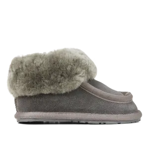 Indoor shoe with lambswool